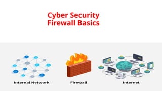 Cyber Security
Firewall Basics
 