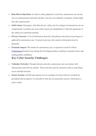 Cyber security for Autonomous Vehicles.pdf