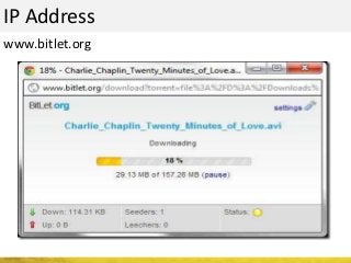 IP Address
www.bitlet.org
 