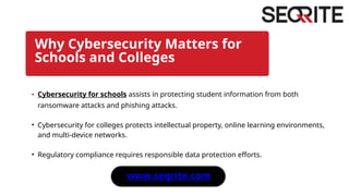 Cybersecurity for the Education Industry Safeguarding Digital Learning.pptx