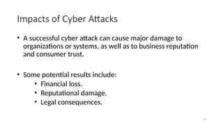 Cyber Security Fundamentals and Ethical hackingpptx | PPTX