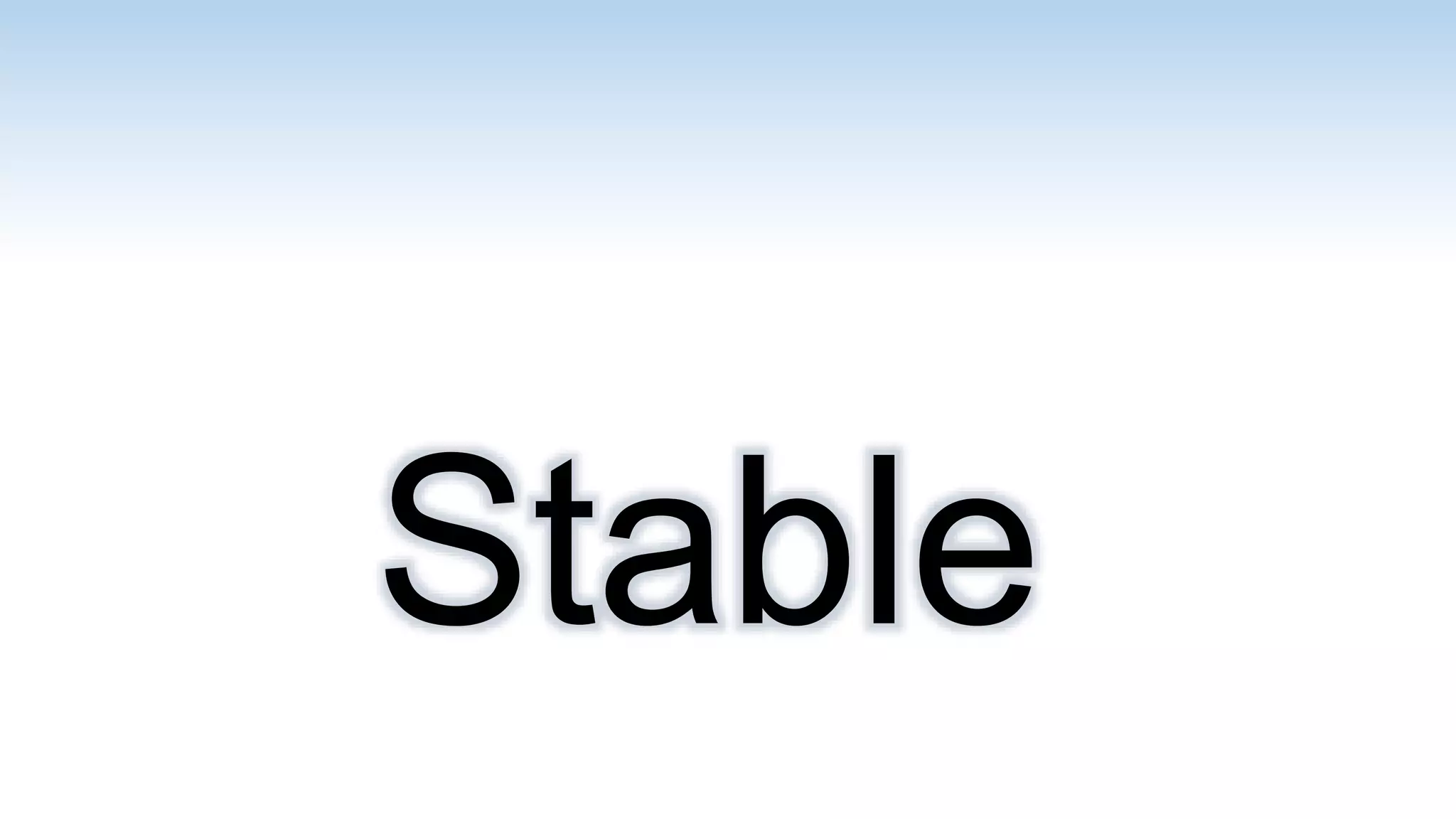 Stable
 