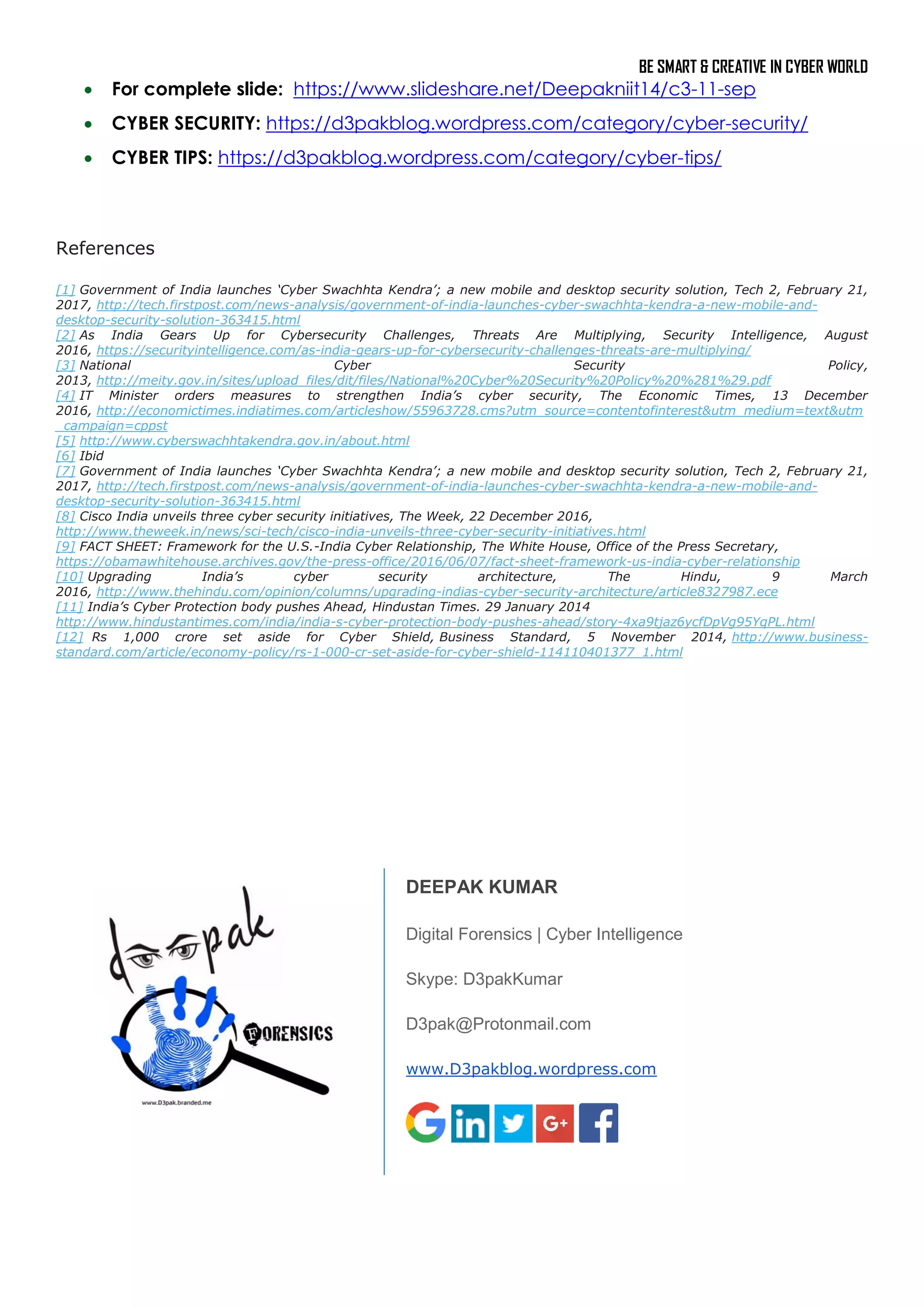 Cyber Security India & Cyber Crime | PDF
