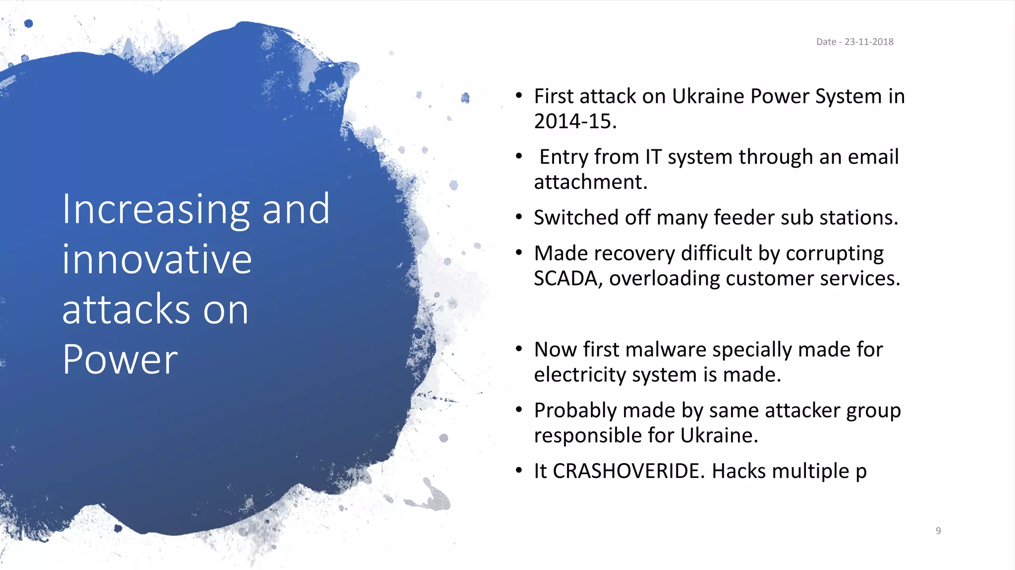 Cyber security in power sector | PPTX | Information and Network ...