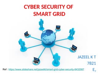Persentation of Cyber Security in Smart Grid | PPT