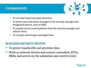 Persentation of Cyber Security in Smart Grid | PPT