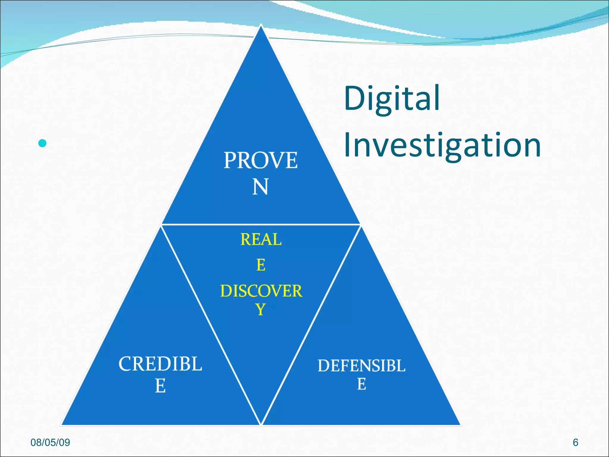 Digital  Investigation 08/05/09 