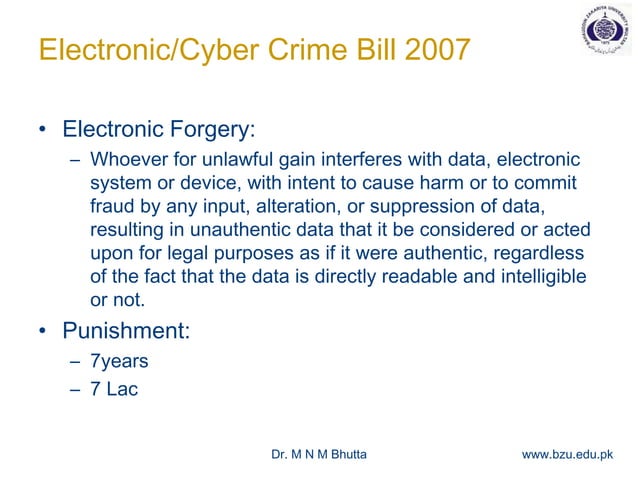 Cyber Security Laws