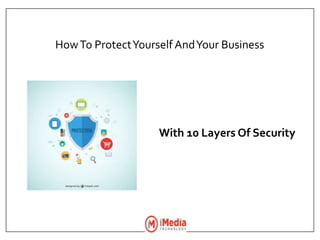 HowTo ProtectYourself AndYour Business
With 10 Layers Of Security
 