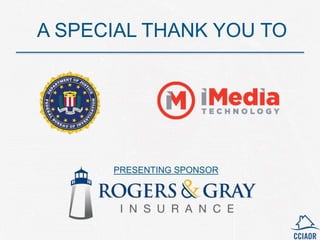 A SPECIAL THANK YOU TO
PRESENTING SPONSOR
 