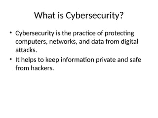 Cybersecurity Basics: How to Stay Safe Online and Avoid Digital Threats ...