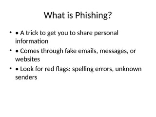 Cybersecurity Basics: How to Stay Safe Online and Avoid Digital Threats ...