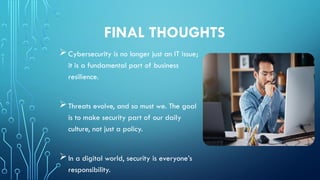 Comprehensive Cybersecurity Practices: Protecting Digital Assets and ...