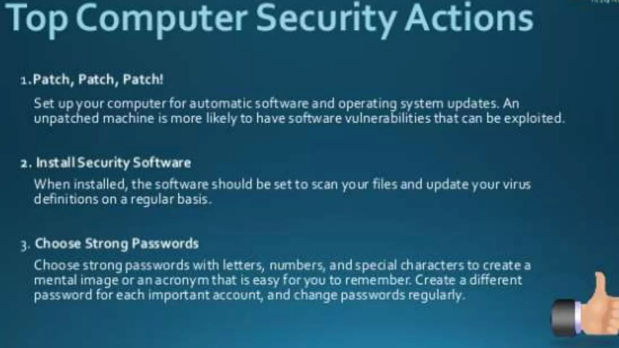 Cyber security presentation 