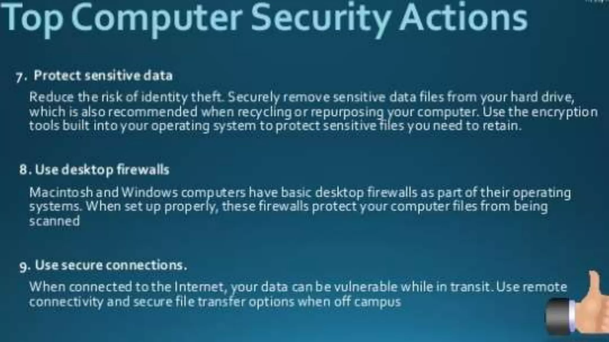 Cyber security presentation 