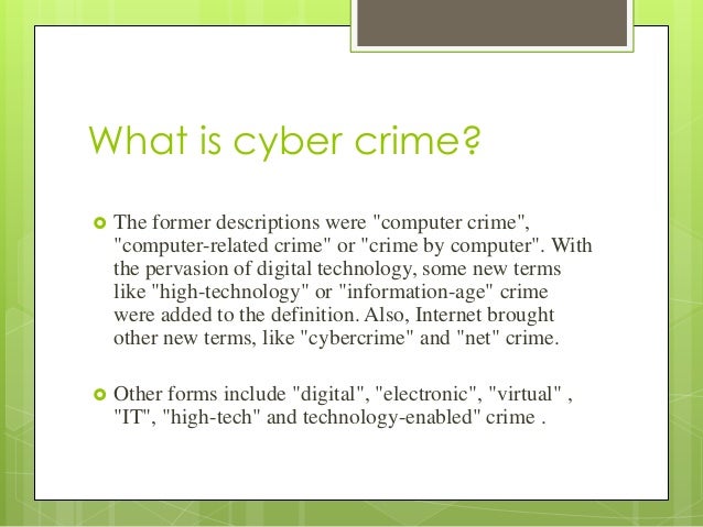 cyber security presentation