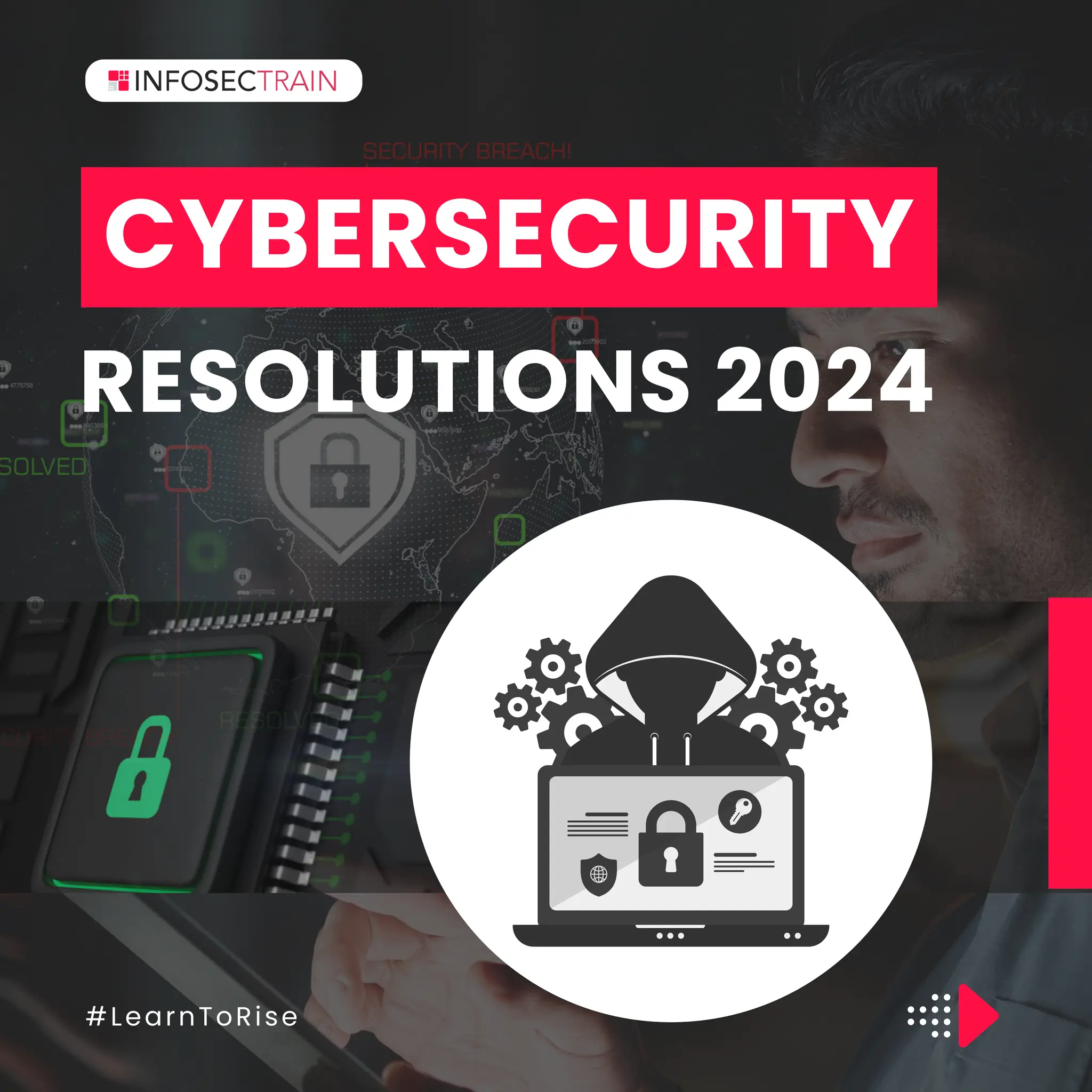 #LearnToRise
RESOLUTIONS 2024
CYBERSECURITY