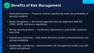 Cybersecurity Risk Management Using ISO 27002 Security Controls ...
