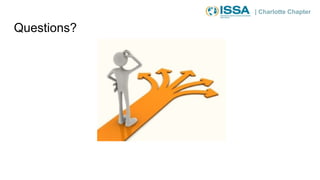 | Charlotte Chapter
Questions?
 