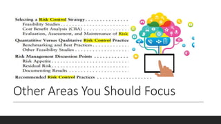 Other Areas You Should Focus
 