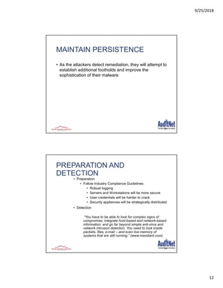 Cyber security series advanced persistent threats | PDF