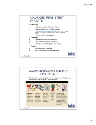 Cyber security series advanced persistent threats | PDF