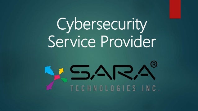 Cybersecurity
Service Provider
 