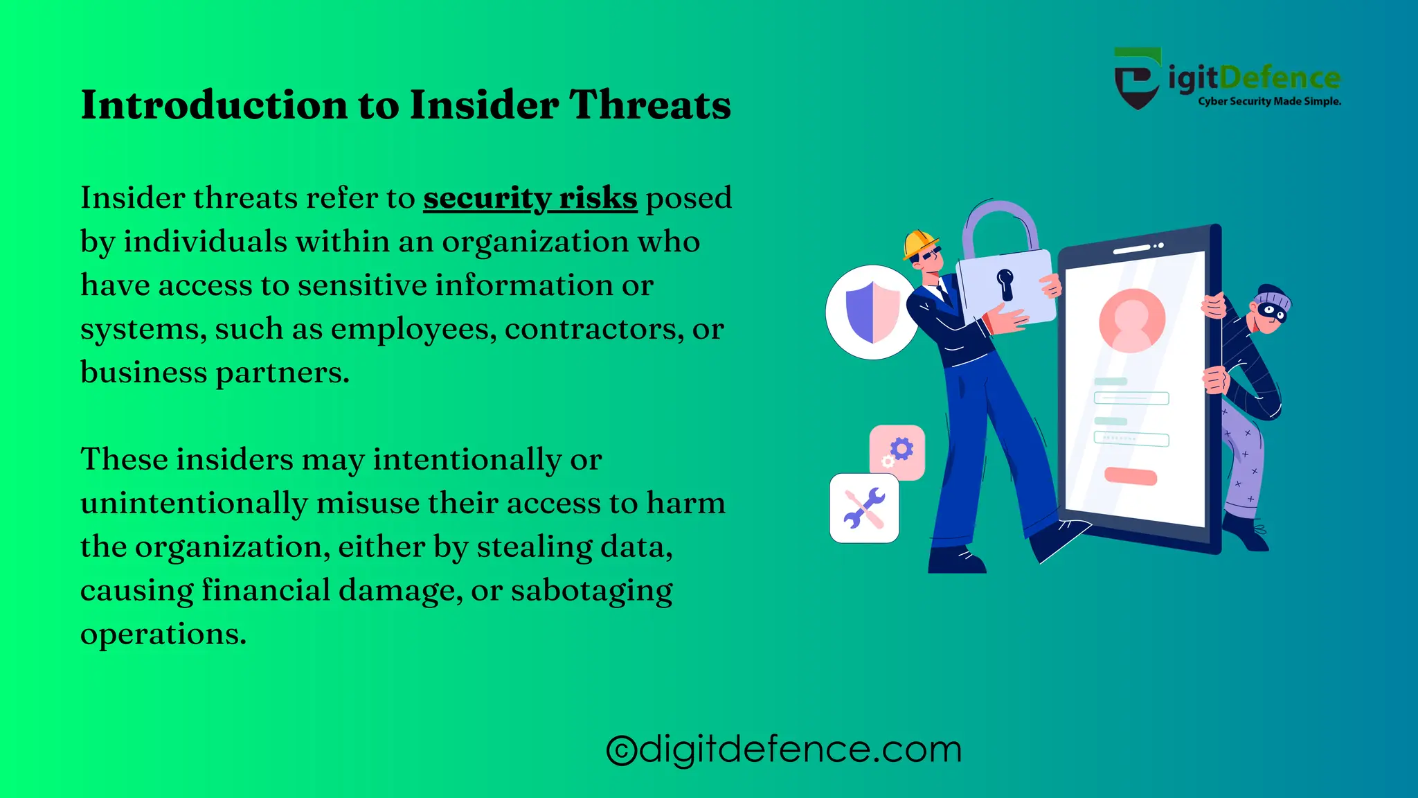 Cyber Security Services for Mitigating Insider Threats. | PDF
