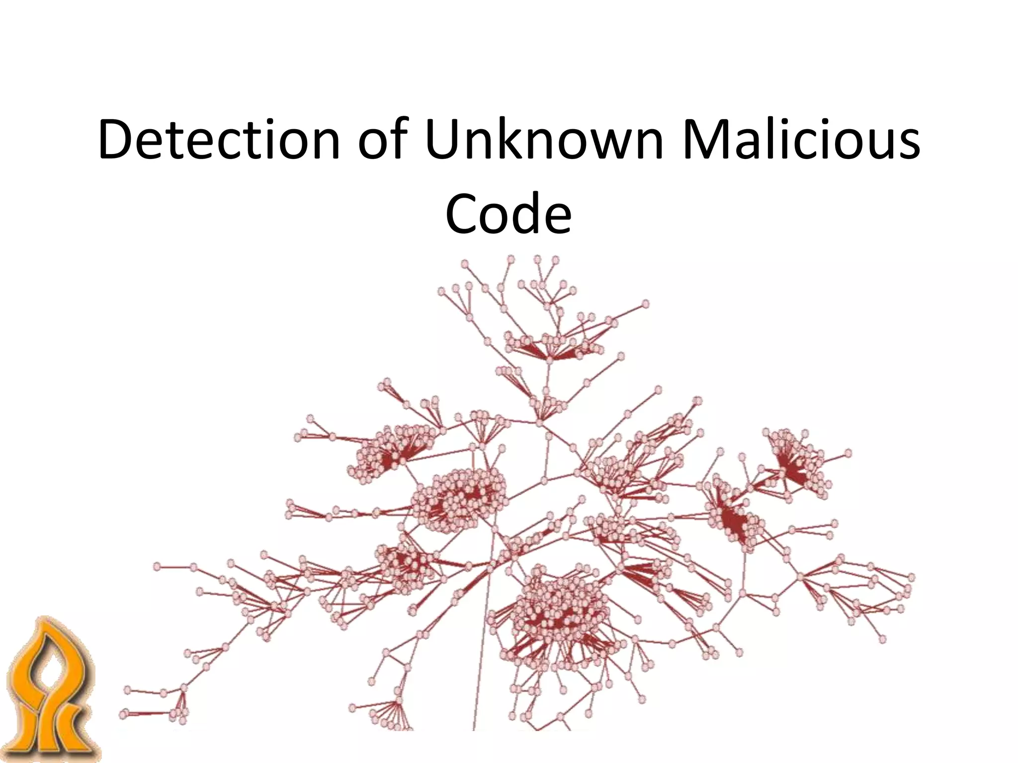 Detection of Unknown Malicious
              Code
 