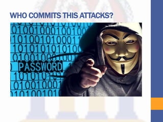 WHO COMMITS THIS ATTACKS?
 
