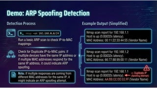 NMAP & Linux tools Demo which has details on nmap and other linux tools ...