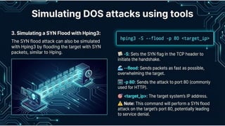 NMAP & Linux tools Demo which has details on nmap and other linux tools ...