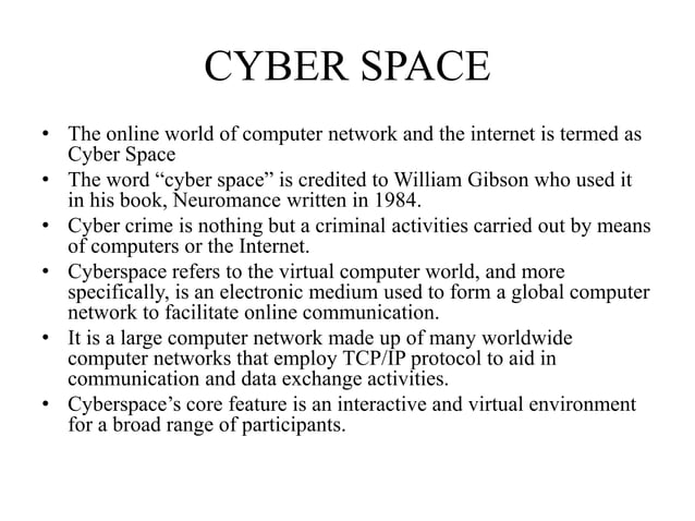 Cyberspace Jurisdiction Meaning And Concept