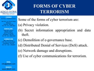 cyber terrorism essay
