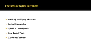  Difficulty Identifying Attackers
 Lack of Boundaries
 Speed of Development
 Low Cost of Tools
 Automated Methods
 