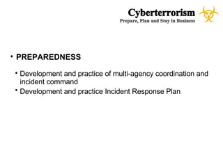 CyberTerrorism - A case study for Emergency Management