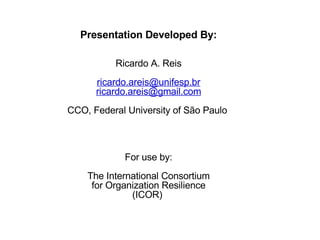 CyberTerrorism - A case study for Emergency Management