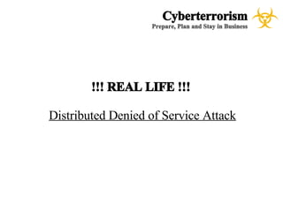 CyberTerrorism - A case study for Emergency Management
