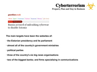 CyberTerrorism - A case study for Emergency Management