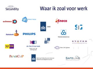 Waar ik zoal voor werk
 