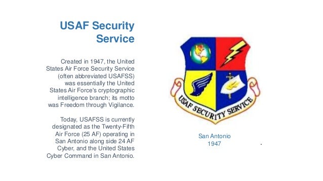 united states air force security service