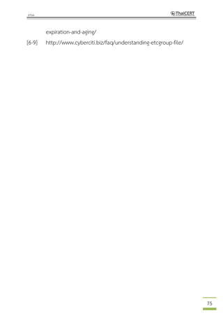75
expiration-and-aging/
[6-9] http://www.cyberciti.biz/faq/understanding-etcgroup-file/
 