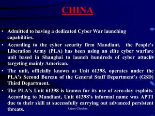 Cyber warfare capabiliites : A Reality Check