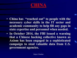 Cyber warfare capabiliites : A Reality Check