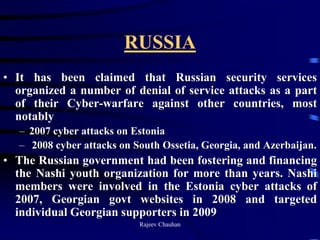 Cyber warfare capabiliites : A Reality Check