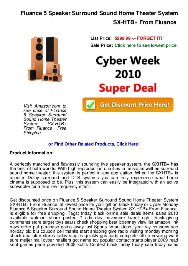 fluance sale