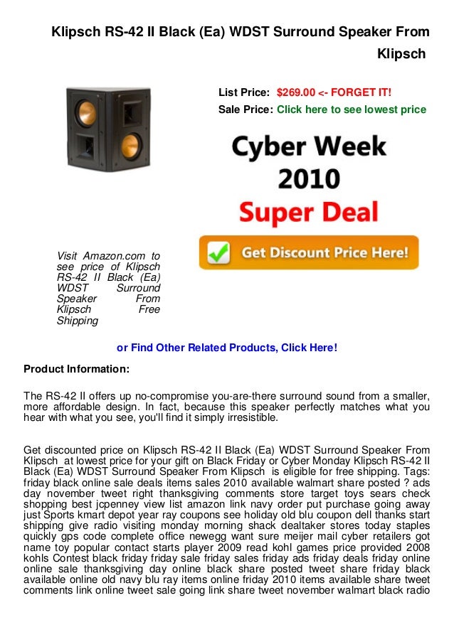klipsch deals