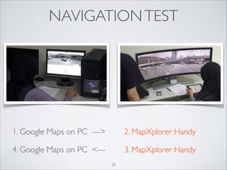 An Immersive Map Exploration System Using Handheld Device