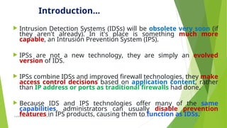 Network Security IDS and IPS VPN Firewalls | PPT