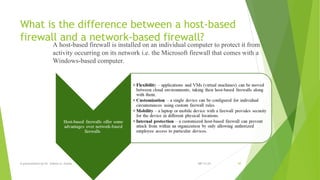 Network Security IDS and IPS VPN Firewalls | PPT